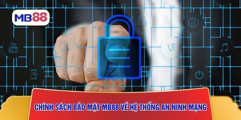 Chính sách bảo mật MB88 về hệ thống an ninh mạng